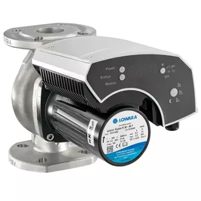 ECOCIRC XL N 40-120 F Paslanmaz Çelik Frekans Kontrollü Islak Rotorlu Flanşlı Sirkülasyon Pompası – DN40 – 250 mm – Monofaze – ECM Motorlu (△p-V / △p-c / △p-t) - 1