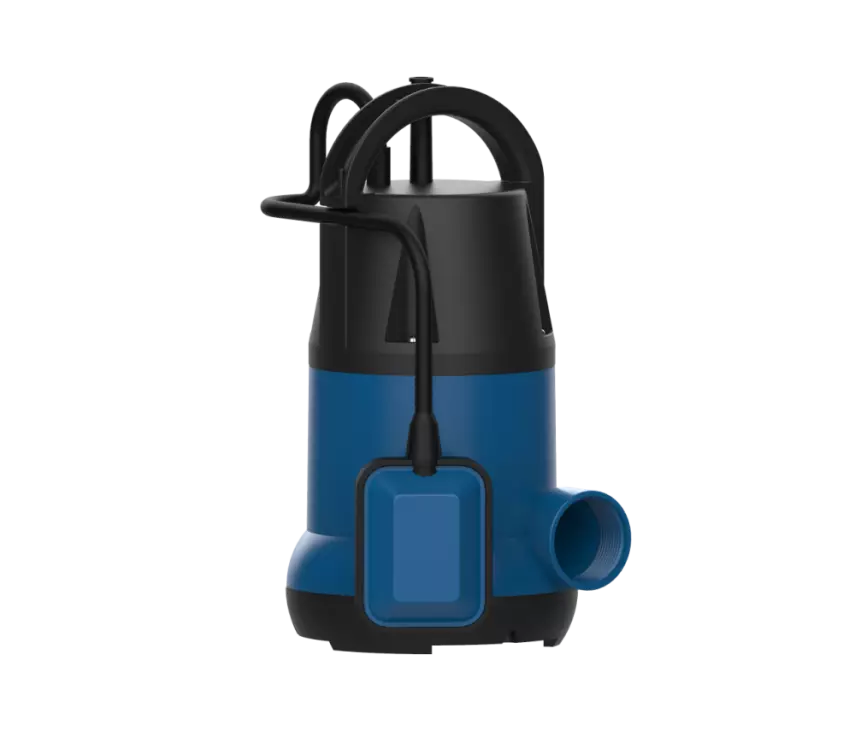 ETN-075GF Plastik Gövdeli Gizli Flatörlü Dalgıç Drenaj Pompası – Az Kirli Su Pompası - 1