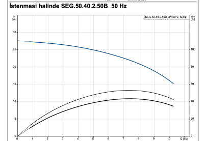 Grundfos SEG.50.40.2.50B Öğütücülü Dalgıç Pompa - 2