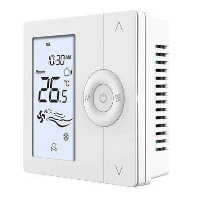 Smallart SM-2103-SD Haberleşmeli Fan Coil Termostatı (2/4 Borulu | 3 Kademe Fan | On/Off Vana | 230V) - 1