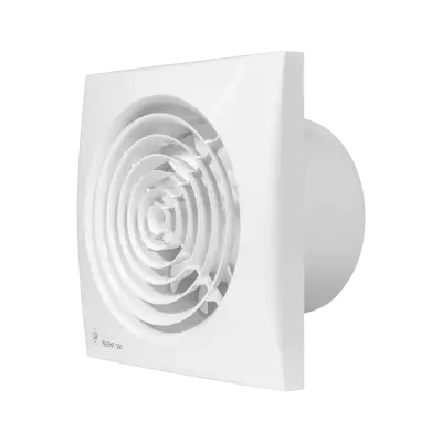 Soler & Palau (S&P) SILENT-100 CRZ DESIGN Zaman Ayarlı Mini Aksiyal Banyo-WC Fanı | Maks. Hava Debisi: 85 m³/h | Kanal Çapı: 100 mm - 3