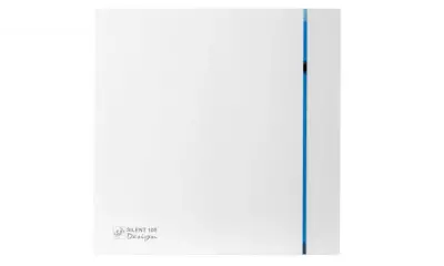 Soler & Palau (S&P) SILENT-100 CZ DESIGN Mini Aksiyal Banyo-WC Fanı | Maks. Hava Debisi: 85 m³/h | Kanal Çapı: 100 mm - 1