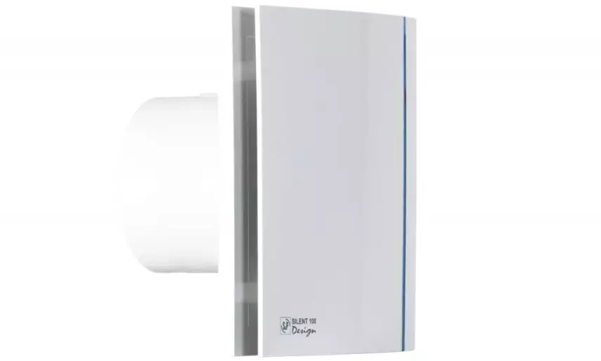 Soler & Palau (S&P) SILENT-100 CZ DESIGN Mini Aksiyal Banyo-WC Fanı | Maks. Hava Debisi: 85 m³/h | Kanal Çapı: 100 mm - 2