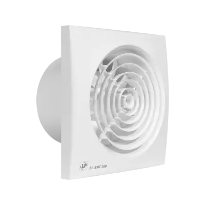 Soler & Palau (S&P) SILENT-300 CZ DESIGN Mini Aksiyal Banyo-WC Fanı | Maks. Hava Debisi: 300 m³/h | Kanal Çapı: 150–160 mm - 2