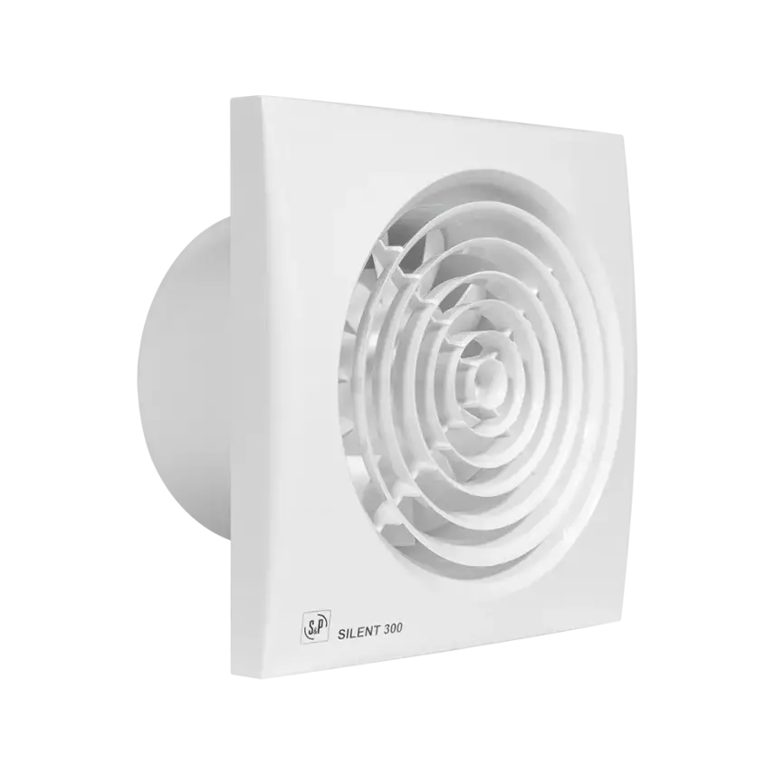 Soler & Palau (S&P) SILENT-300 CZ DESIGN Mini Aksiyal Banyo-WC Fanı | Maks. Hava Debisi: 300 m³/h | Kanal Çapı: 150–160 mm - 2