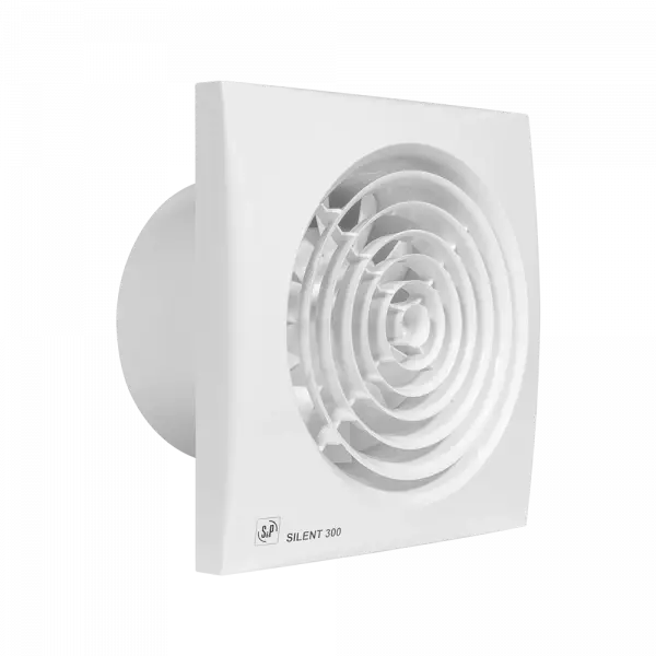 Soler & Palau (S&P) SILENT-300 CRZ Zaman Ayarlı Mini Aksiyal Banyo-WC Fanı | Maks. Hava Debisi: 260 m³/h | Kanal Çapı: 150 mm - 2