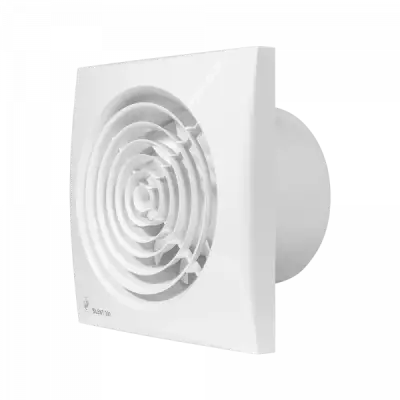 Soler & Palau (S&P) SILENT-300 CRZ Zaman Ayarlı Mini Aksiyal Banyo-WC Fanı | Maks. Hava Debisi: 260 m³/h | Kanal Çapı: 150 mm - 3