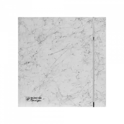 Soler & Palau (S&P) SILENT DESIGN-100 MARBLE WHITE | Beyaz Mermer Renkli Kapak - 1