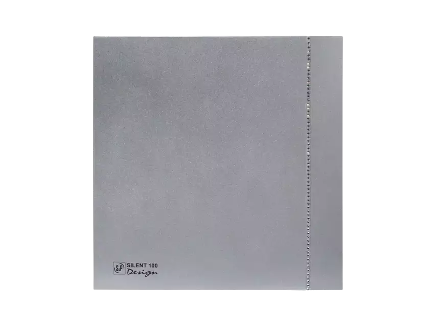 Soler & Palau (S&P) SILENT DESIGN-100 SILVER SWAROVSKI | Gri Renkli Kapak - 1