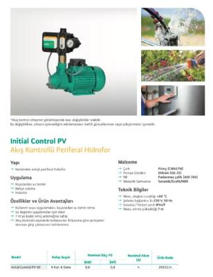 Wilo Control PV 50 M Fluid Kontrollü Hidrofor – 6 Kat / 6 Daire - 3
