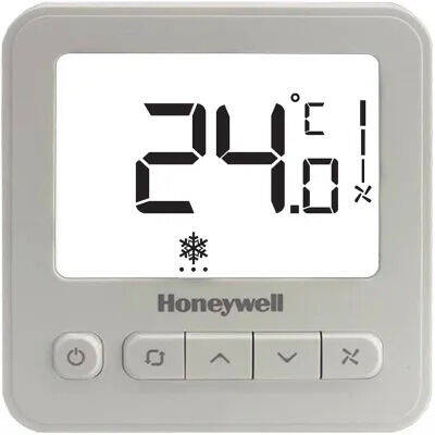 Honeywell WS9B4WB/U Modbus Haberleşmeli Fan Coil Termostatı (2/4 Borulu | 3 Kademe Fan | 220V) - 1